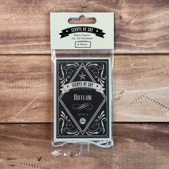 Outlaw Rustic 2 Pack Car Air Freshener Outlaw Rustic 2 Pack Car Air Freshener
