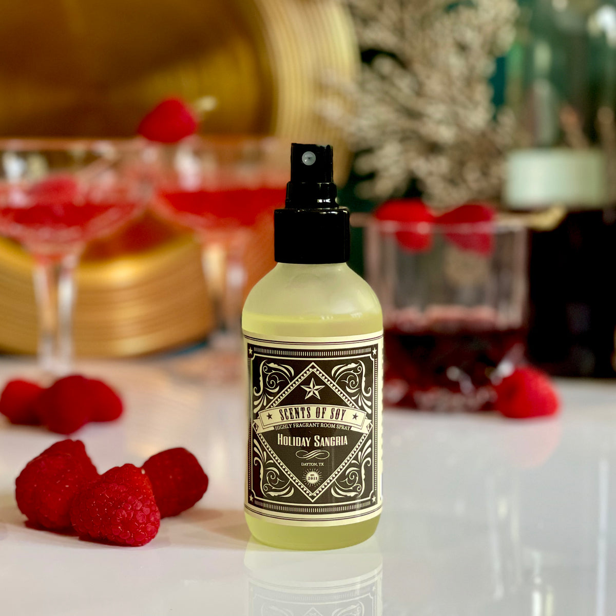 Holiday Sangria Rustic Room Spray Scents of Soy Candle Co.