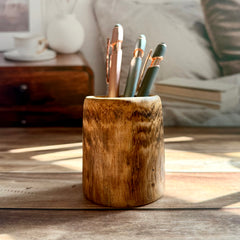 Hand Carved Pen Stand Hand Carved Pen Stand
