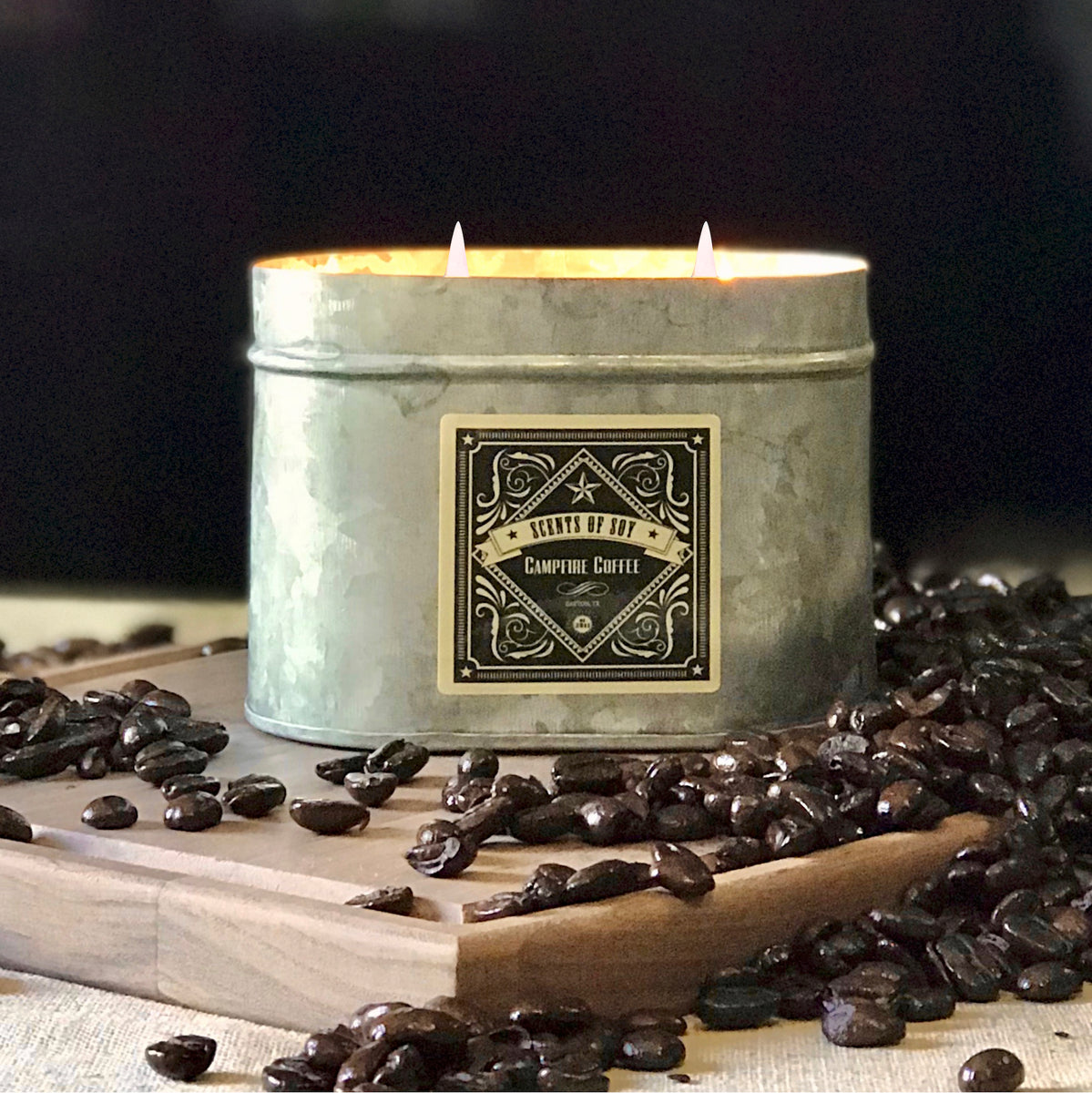 Campfire Coffee Rustic Wax Melt – Scents of Soy Candle Co.
