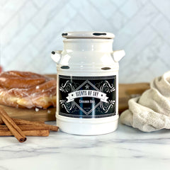 Cinnamon Roll Milk Jug Soy Candle