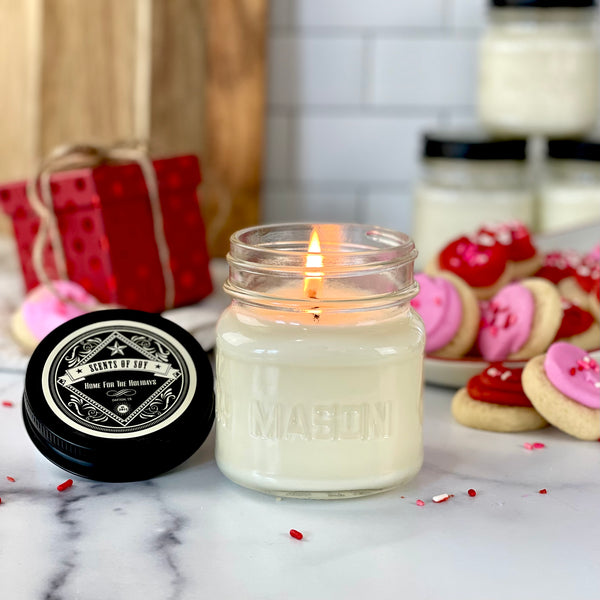 Home For The Holidays Canning Jar Soy Candle