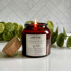 Eucalyptus Essential Oil Soy Candle Eucalyptus Essential Oil Soy Candle