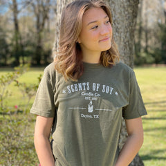 Super Soft Logo Tee Military Green