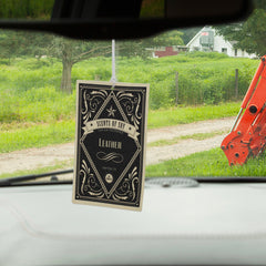 Leather Rustic 2 Pack Car Air Freshener Leather Rustic 2 Pack Car Air Freshener