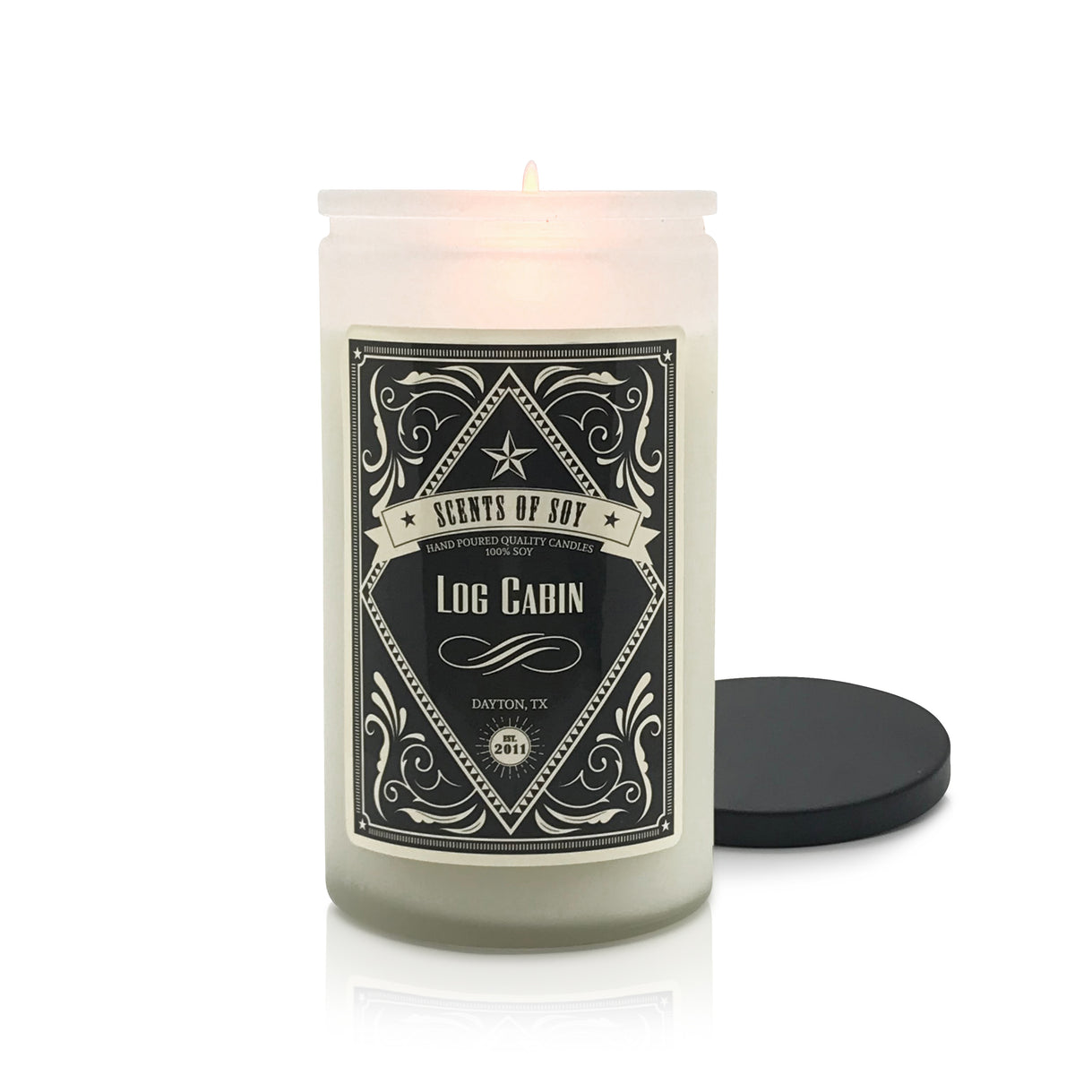 Log Cabin Rustic Wax Melt – Scents of Soy Candle Co.