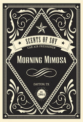 Morning Mimosa Rustic 2 Pack Car Air Freshener Morning Mimosa Rustic 2 Pack Car Air Freshener