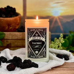 Texas Sunset Rustic Soy Candle