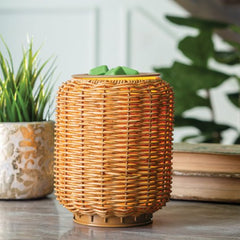 Wicker Lantern Full-Size Warmer Wicker Lantern Full-Size Warmer