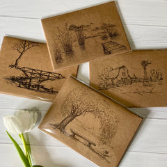 Greeting Cards (Blank Inside 4 Pack) Greeting Cards (Blank Inside 4 Pack)
