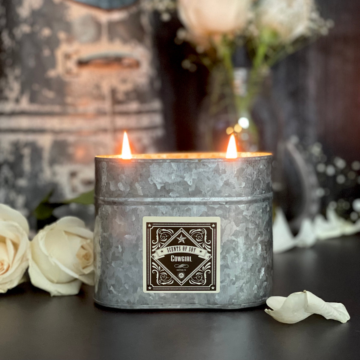 Cowboy Rustic Wax Melt – Scents of Soy Candle Co.