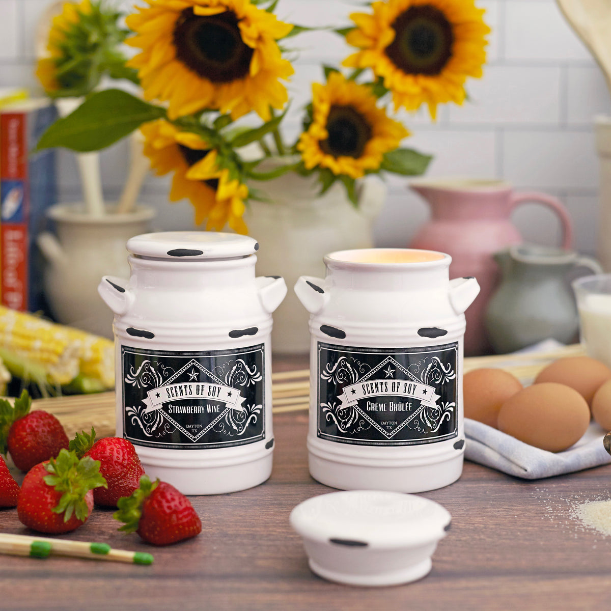 Milk Jug Candles Scents of Soy Candle Co.