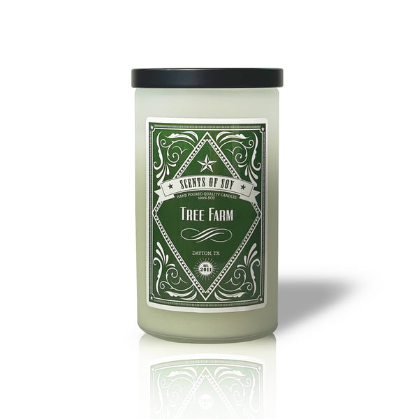 Tree Farm Rustic Soy Candle