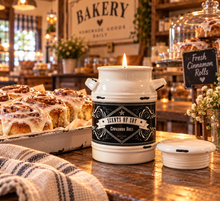 Cinnamon Roll Milk Jug Soy Candle