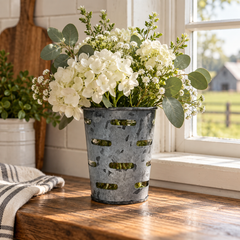 Olive Bucket Bud Vase