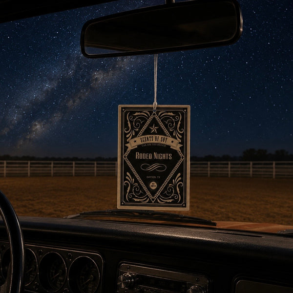 Rodeo Nights Rustic 2 Pack Car Air Freshener