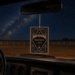 Rodeo Nights Rustic 2 Pack Car Air Freshener