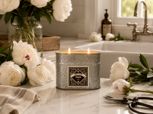 Cowgirl Galvanized Oval Tin Soy Candle