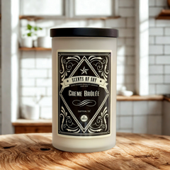 Creme Brûlée Rustic Soy Candle