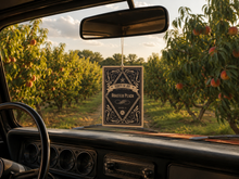 Roasted Peach Rustic 2 Pack Car Air Freshener