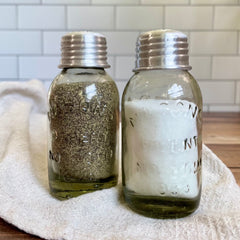 Mason Jar Salt/Pepper Shakers