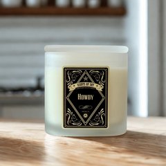 Howdy Oval Glass Soy Candle