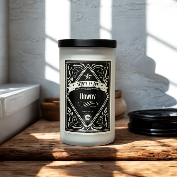 Howdy Rustic Soy Candle