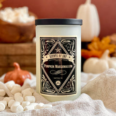 Pumpkin Marshmallow Rustic Soy Candle