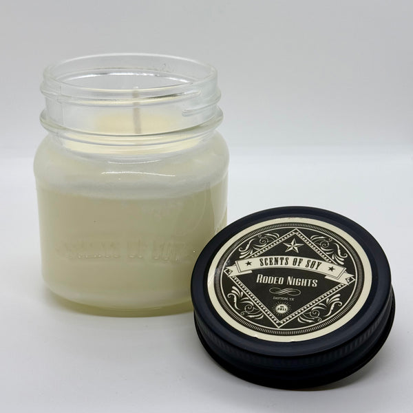 Rodeo Nights Canning Jar Soy Candle