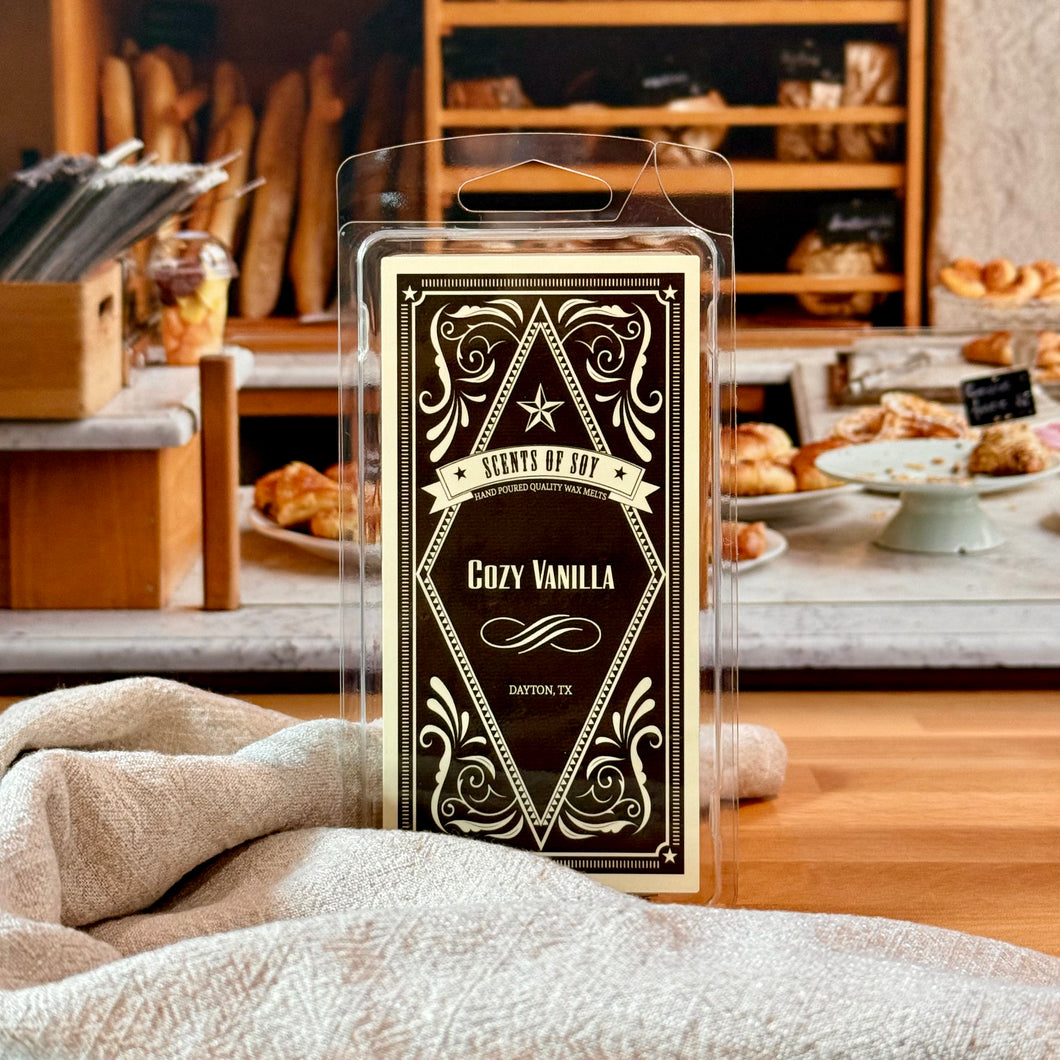 Cozy Vanilla Rustic Wax Melt