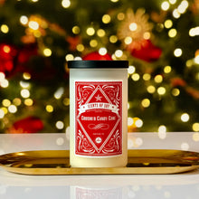 Crushed Candy Cane Rustic Soy Candle