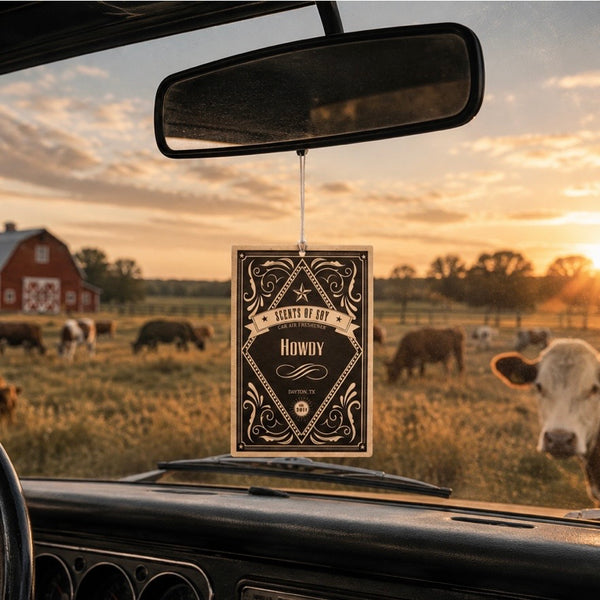 Howdy Rustic 2 Pack Car Air Freshener