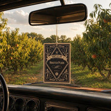 Roasted Peach Rustic 2 Pack Car Air Freshener