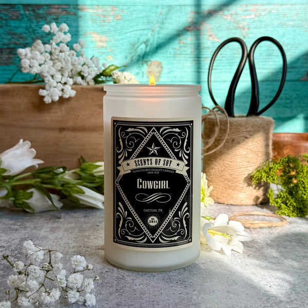 Cowgirl Rustic Soy Candle