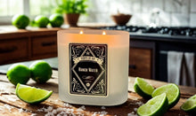 Ranch Water Frosted Oval Glass Soy Candle