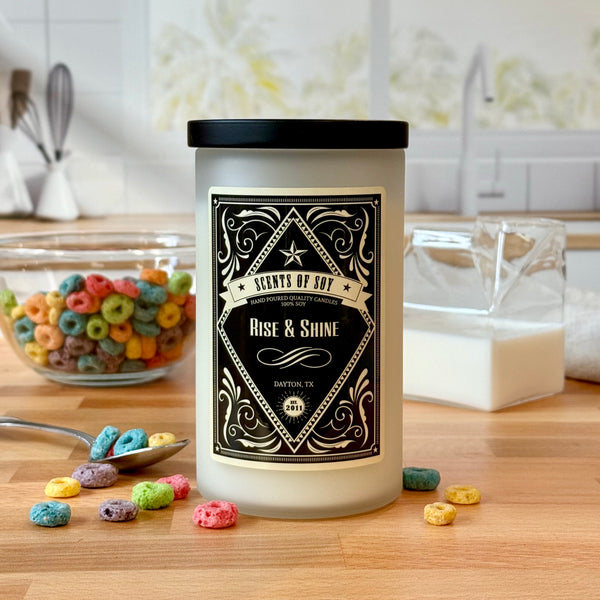 Rise & Shine Rustic Soy Candle