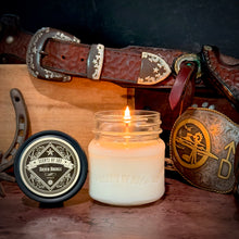 Silver Buckle Canning Jar Soy Candle