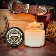 Silver Buckle Canning Jar Soy Candle