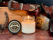 Silver Buckle Canning Jar Soy Candle