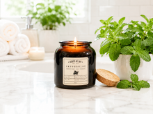 Peppermint Essential Oil Soy Candle