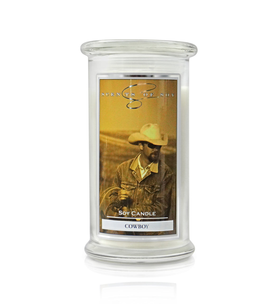 Cowboy Soy Candle