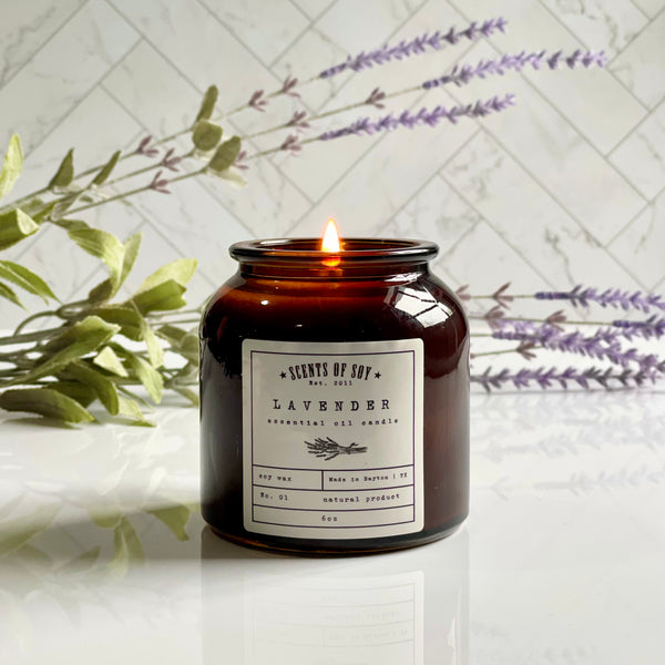 Eucalyptus Essential Oil Soy Candle – Scents of Soy Candle Co.