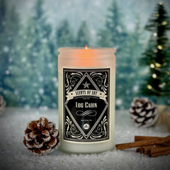 Log Cabin Rustic Soy Candle