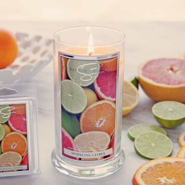Sparkling Citrus Soy Candle