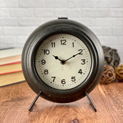 Metal Mantel Clock