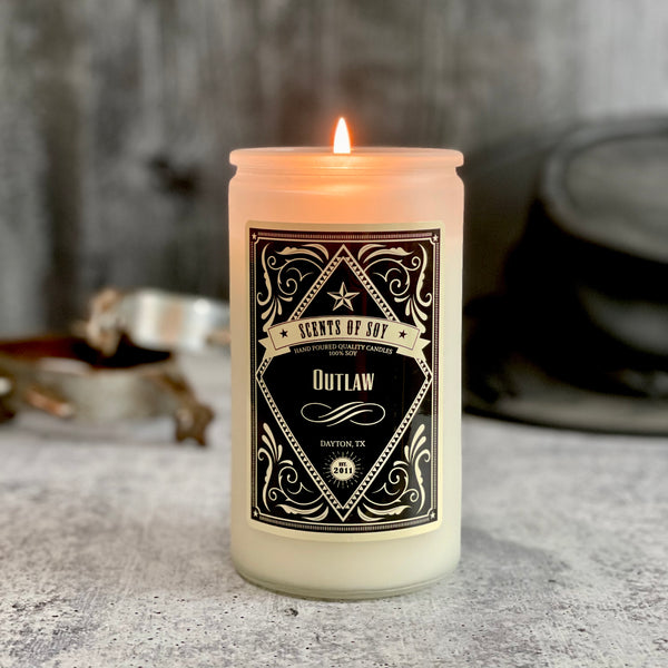 Outlaw Rustic Soy Candle
